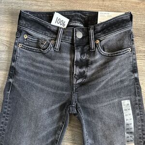 American Eagle Black Next Level Flex Stretch Supe Skinny Jeans Sz 26W 30L